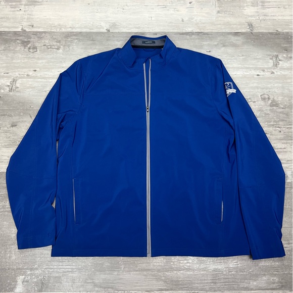 Turtleson Solid Blue Lightweight Jacket XL - Picture 1 of 6